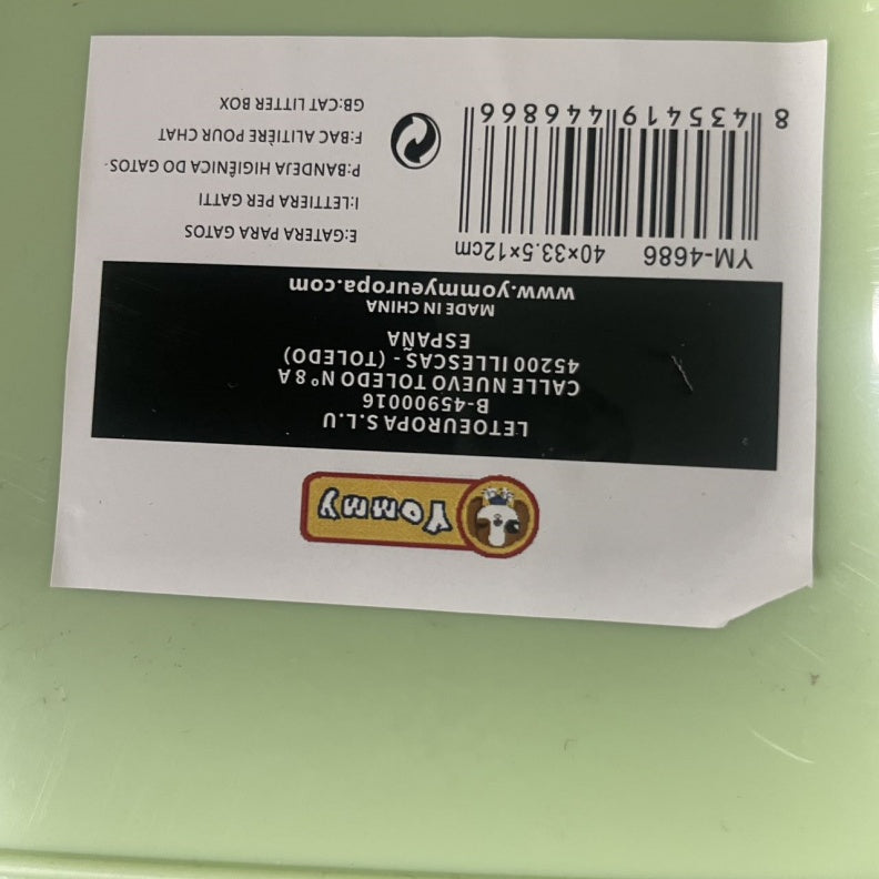 Arenero pequeño para gatos