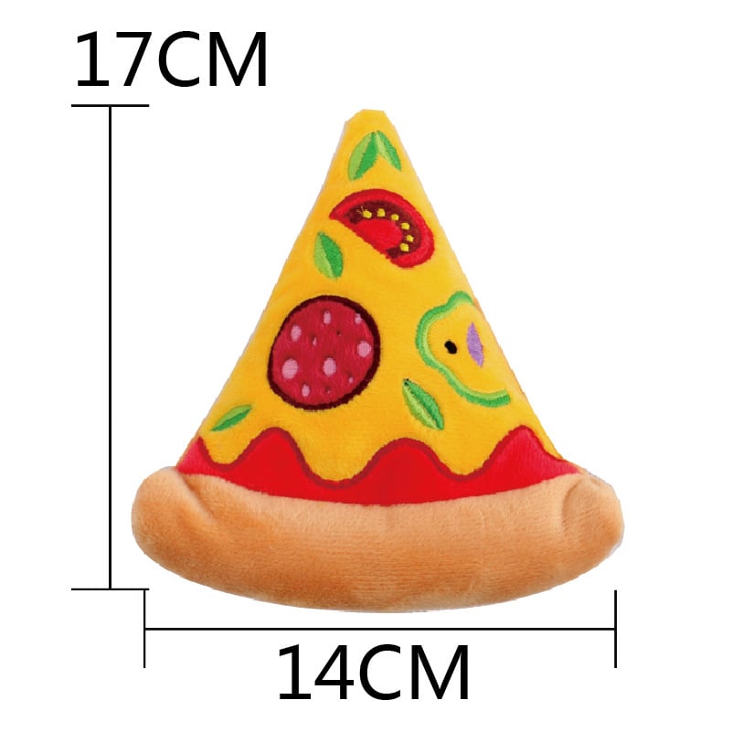 Juguete para Perro de Fruta en Forma de Hamburguesa con Sonido