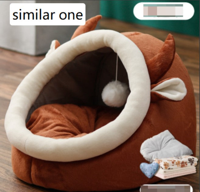 Nido acogedor para gatos