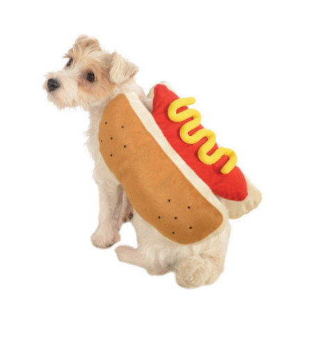 Ropa para Mascotas Hot Dog Burger para Gatos y Perros