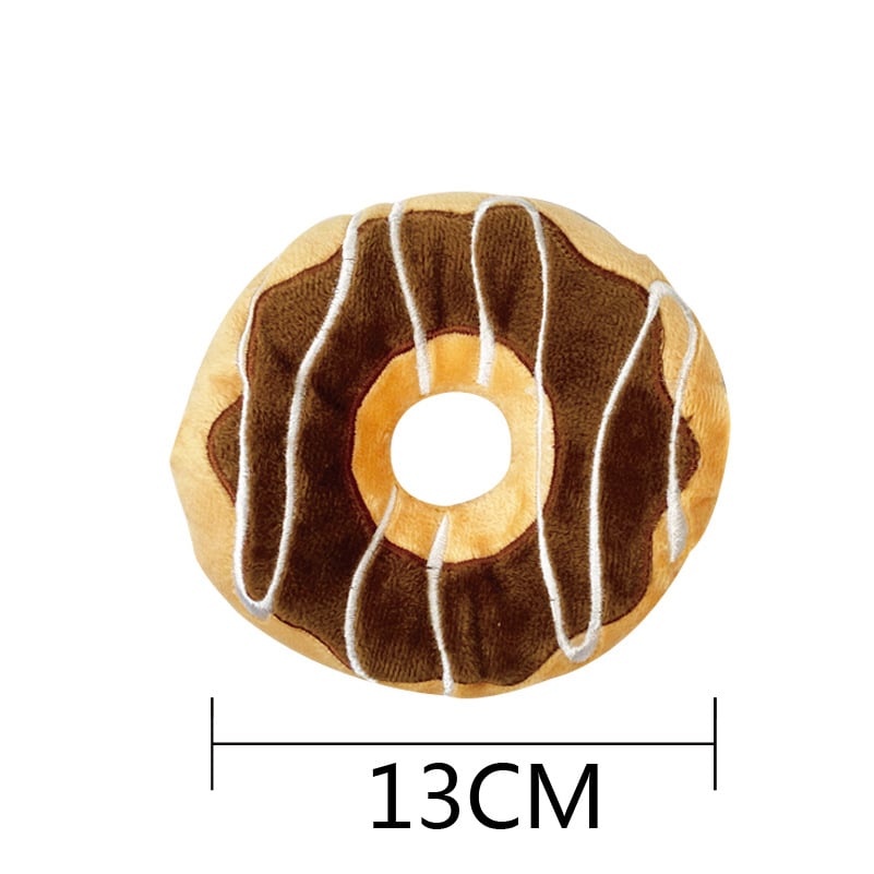 Juguete para Perro de Fruta en Forma de Hamburguesa con Sonido