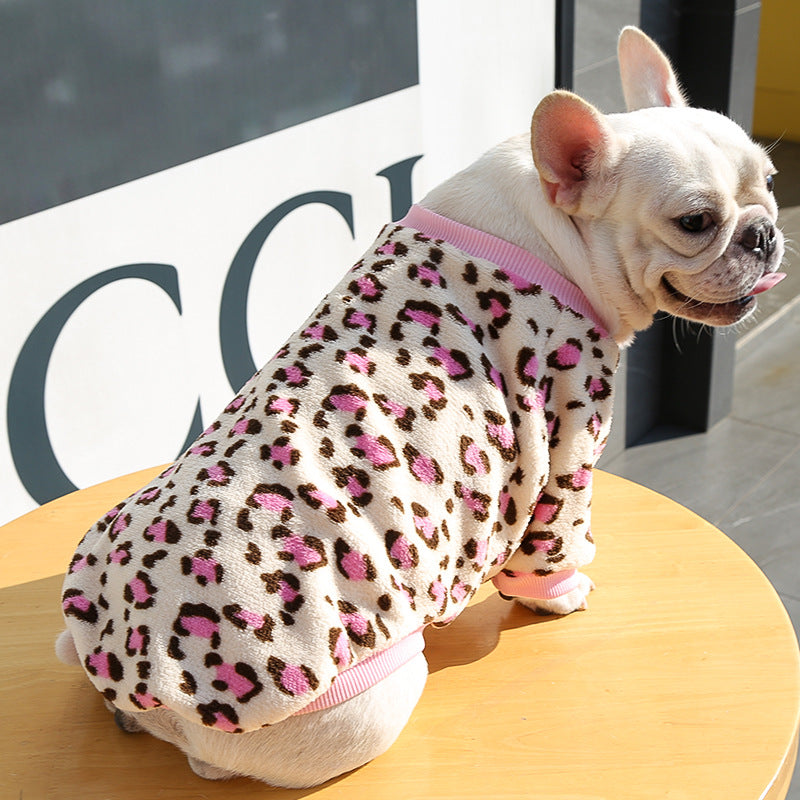 Chaqueta de Pijama Cálida de Otoño Invierno para Cachorros