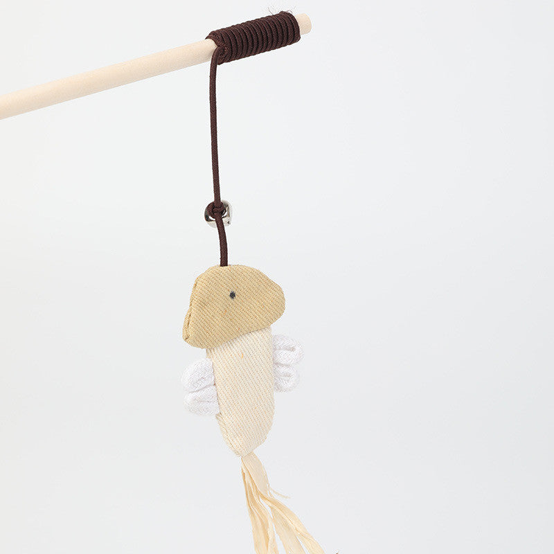 Juguetes para Gatos al Por Mayor - Varita Interactiva de Sisal para Gatos