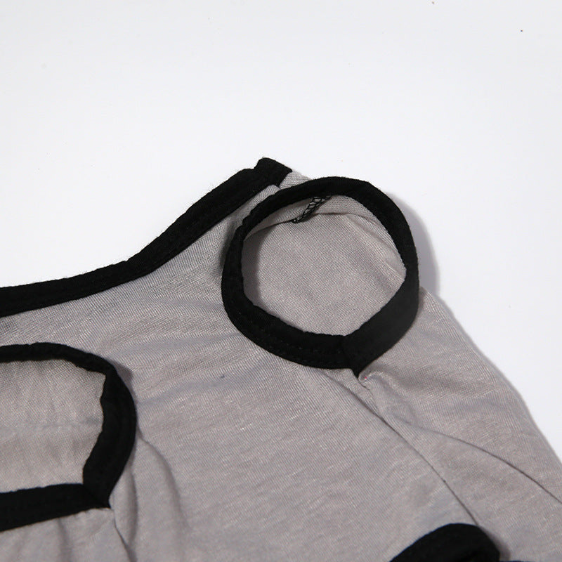 Ropa para Mascotas para Perros y Gatos - Chaleco Llamativo con Gafas